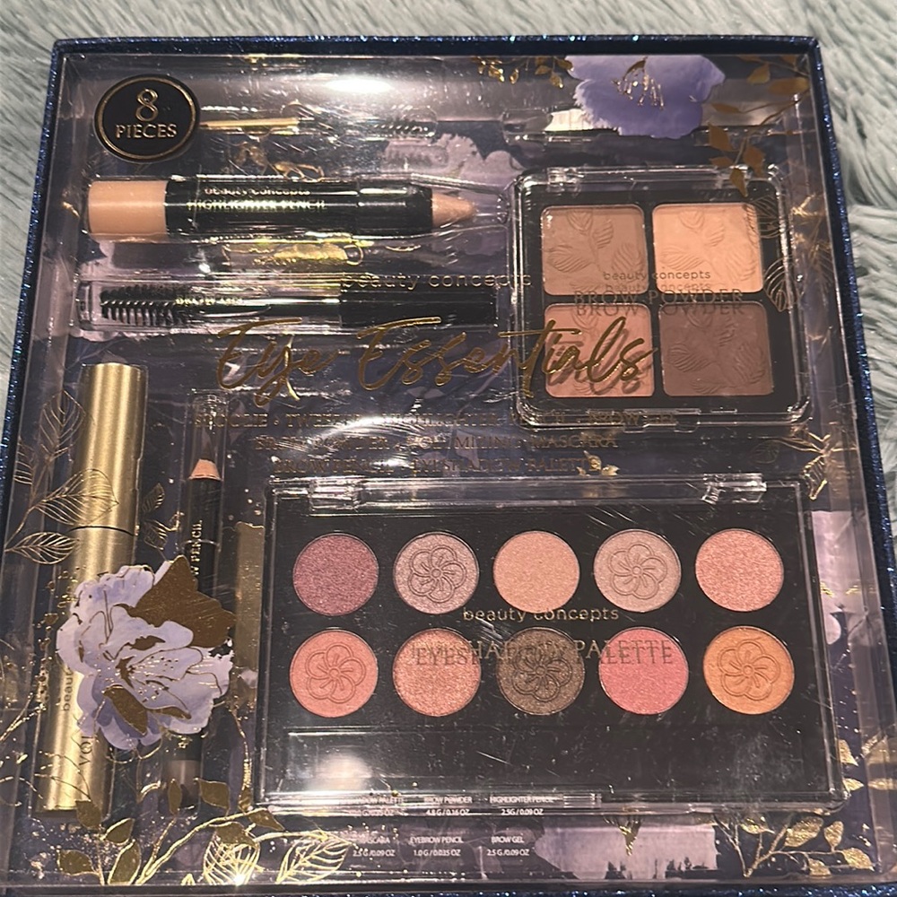 BEAUTY CONCEPTS Eye Essential 8 Piece Set.
